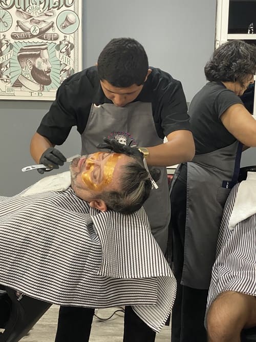 Aplicación de mascarilla