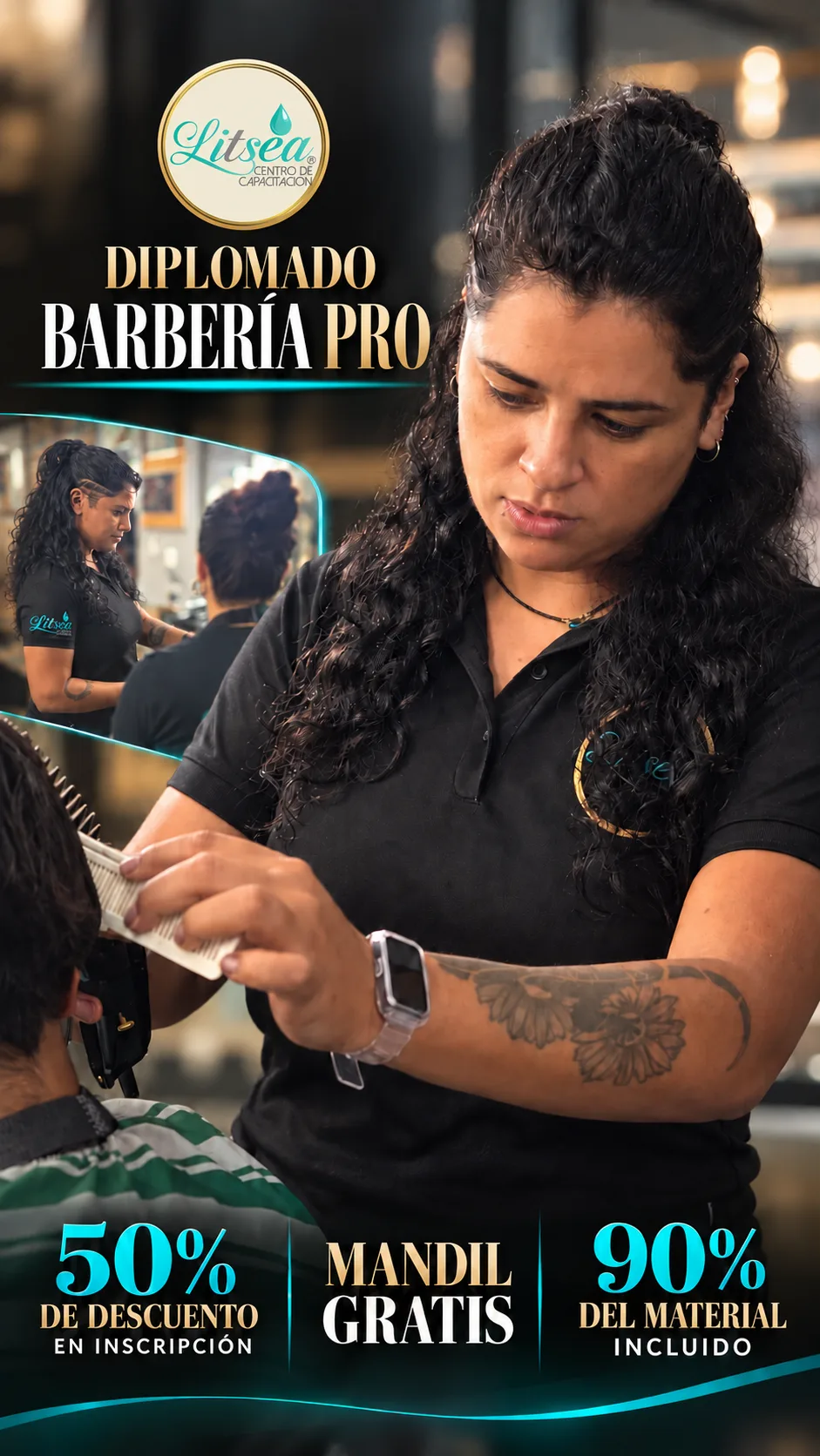 Diplomado Barbería PRO Litsea