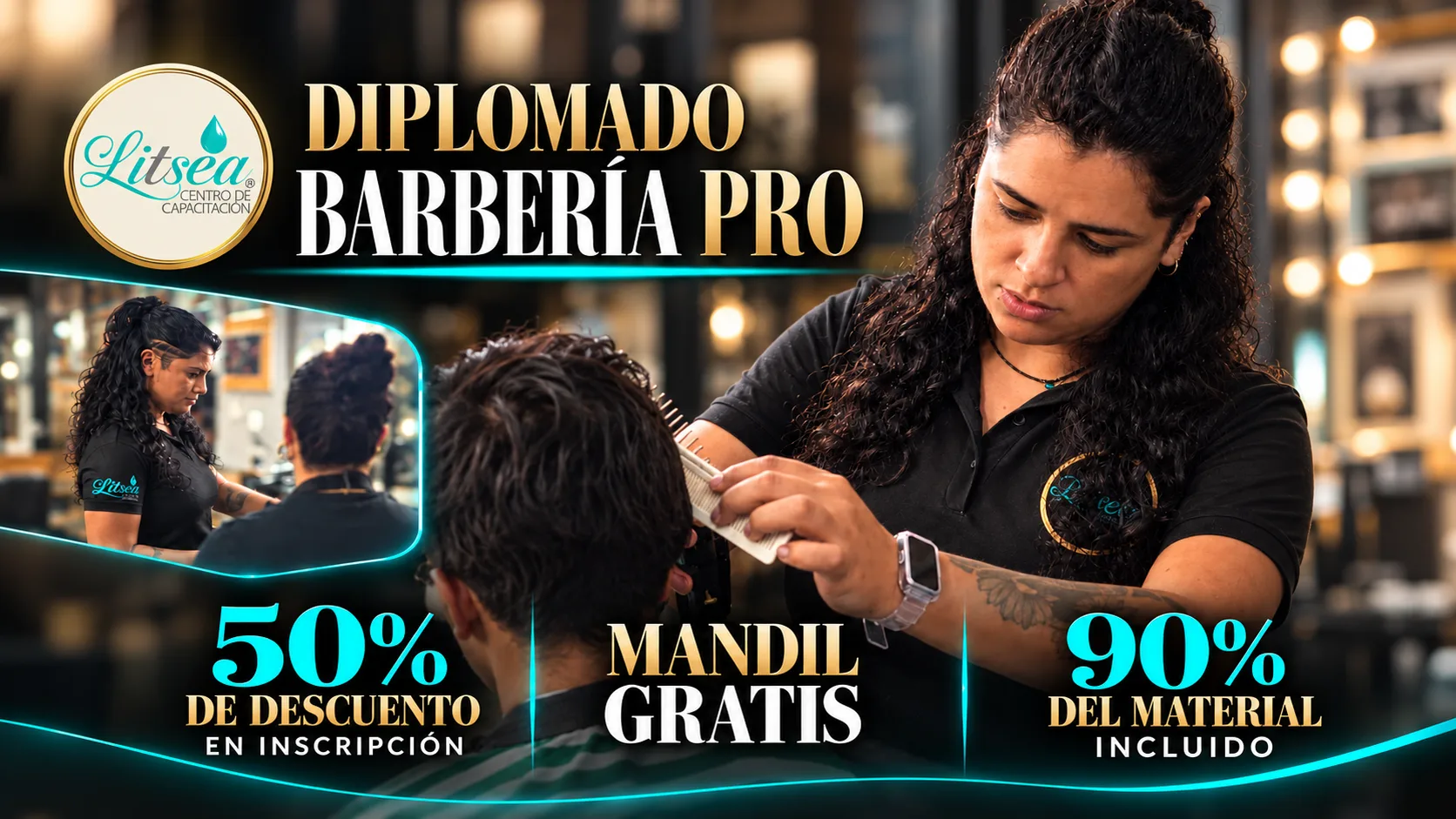 Diplomado Barbería PRO Litsea - Próxima Apertura