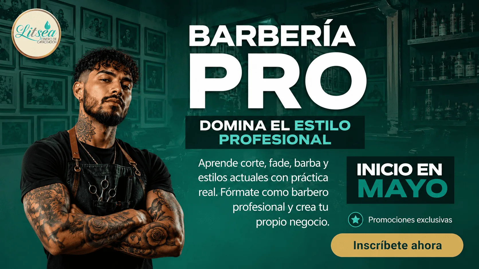 Litsea Professional Barbering Course