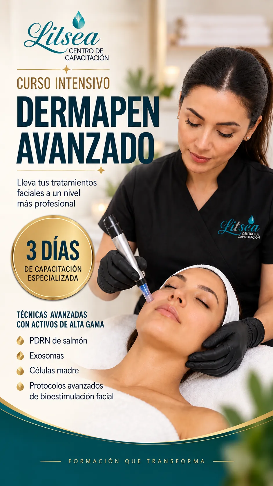 Curso intensivo de Dermapen Avanzado Litsea