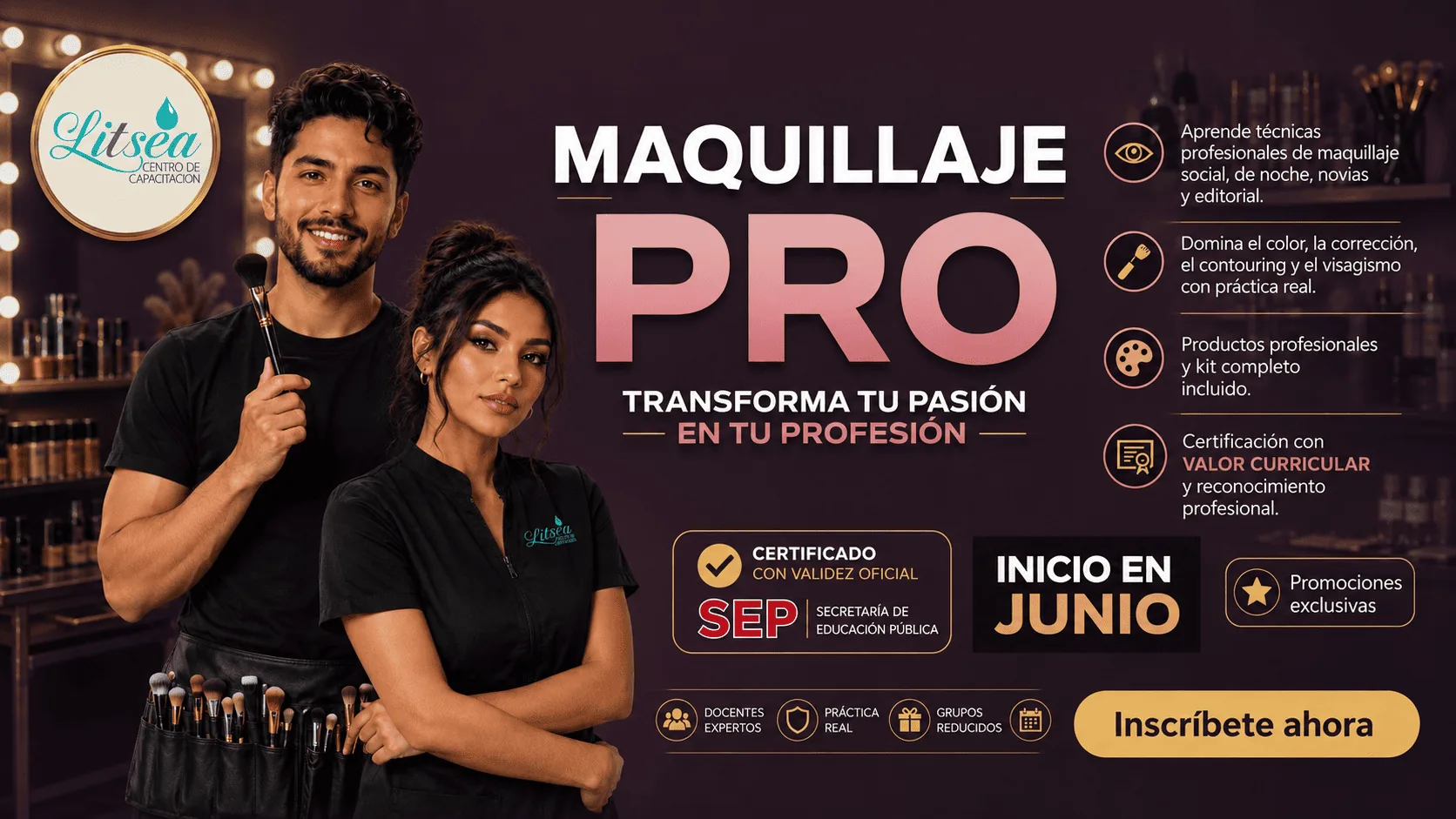 Litsea Professional Makeup Course