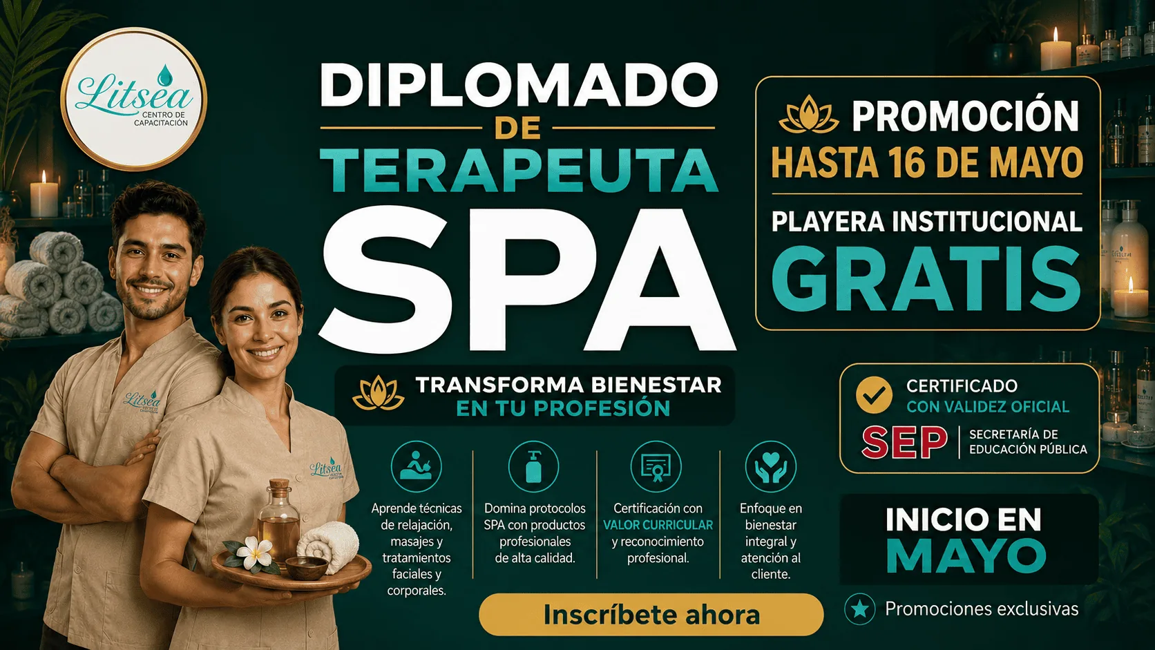 Litsea SEP Diploma Programs Special Promotion